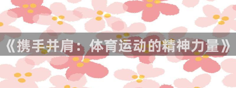 vsport体育官网下载平台APP：《携手并肩：体育