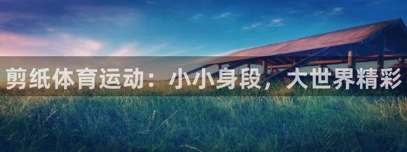 vsport体育官网下载招商电话号码是多少：剪纸体育运动：小