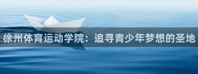 vsport体育官方正版app官网：徐州体育运动学院：追寻青